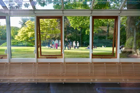 A quiet corner of the Louisiana Museum of Modern Art
