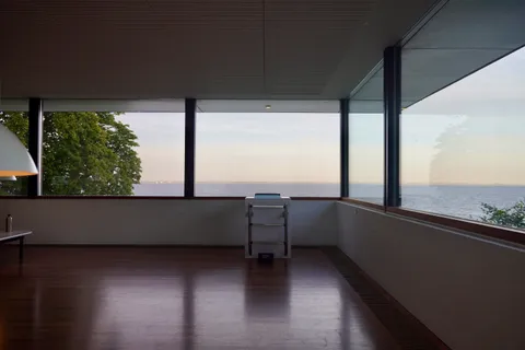 Øresund seen from Louisiana Museum