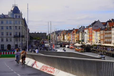 Nyhavn from the Inderhavnsbroen bridge